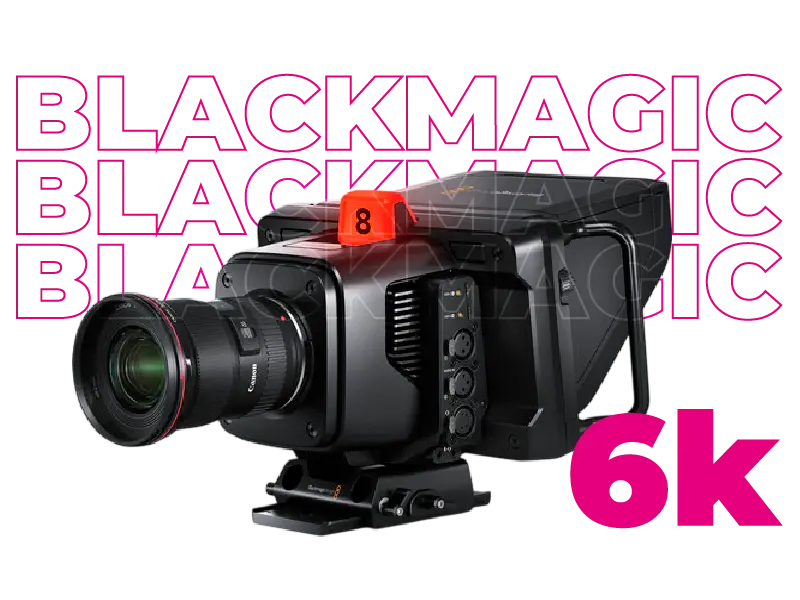 Cámara Blackmagic 6k