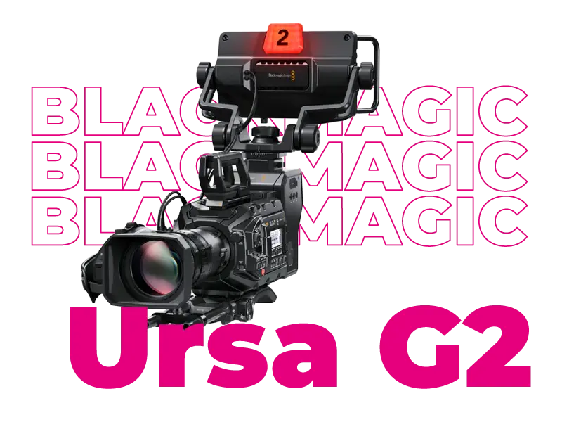 Cámara Blackmagic Ursa G2