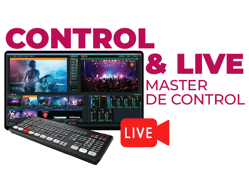 Master de  Control live & live 