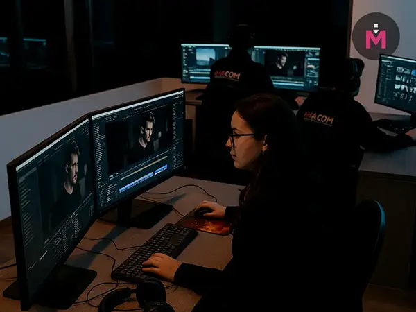 Espacios y Salas de edición totalmente equipadas